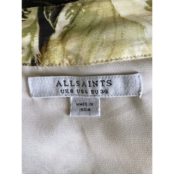 NWOT AllSaints ‘Carina’ Swoop kimono with floral motif - Size 4 - Picture 6 of 7